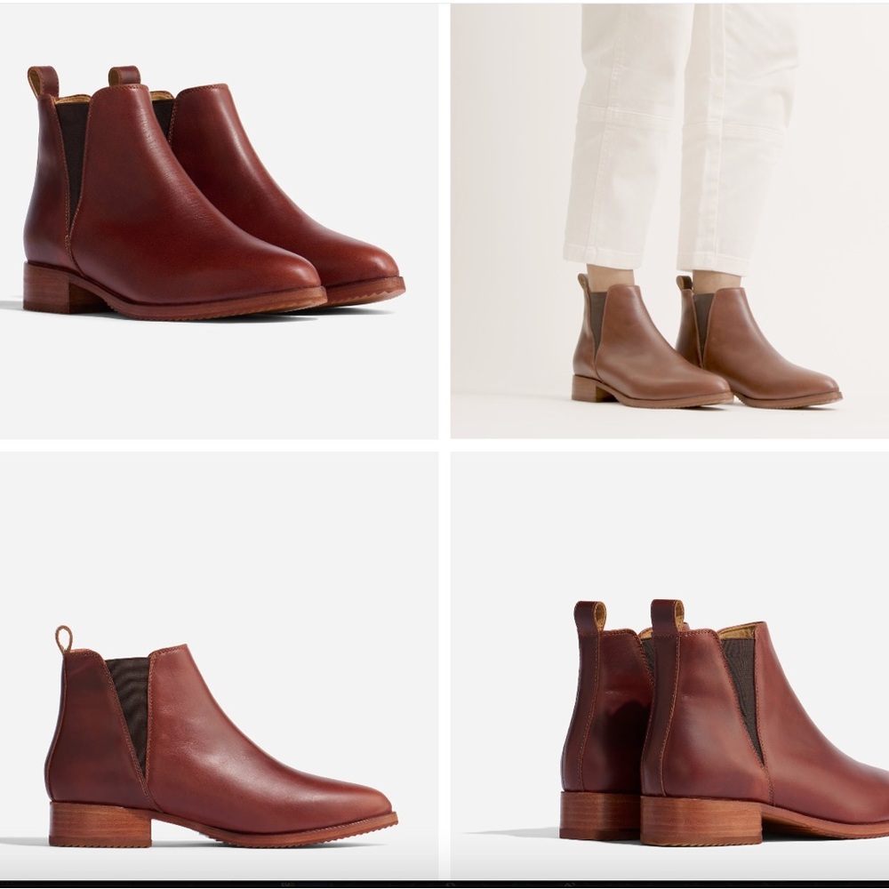 Classic Brown Leather Chelsea Boots